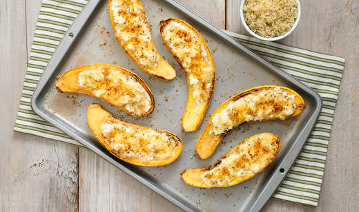 Stuffed Yellow Squash Parmesan - Straight From The Farm