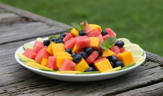 Florida Fruit Salad with Lime and Honey