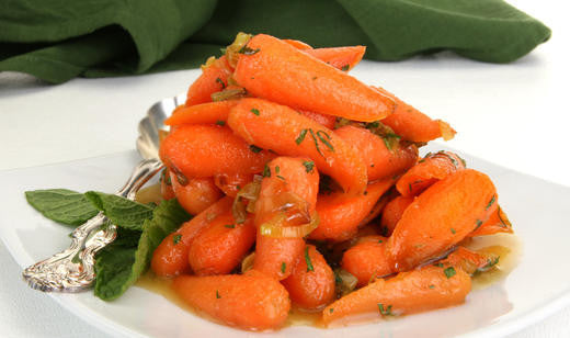 Florida Wildflower Honey Glazed Carrots